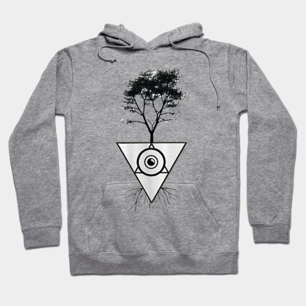 All seeing Hoodie by Yogidesigns